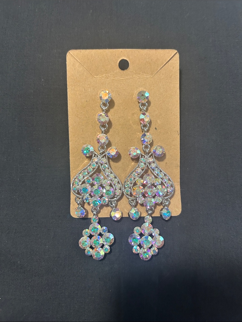 Multicolor shimmer Dangle Earrings